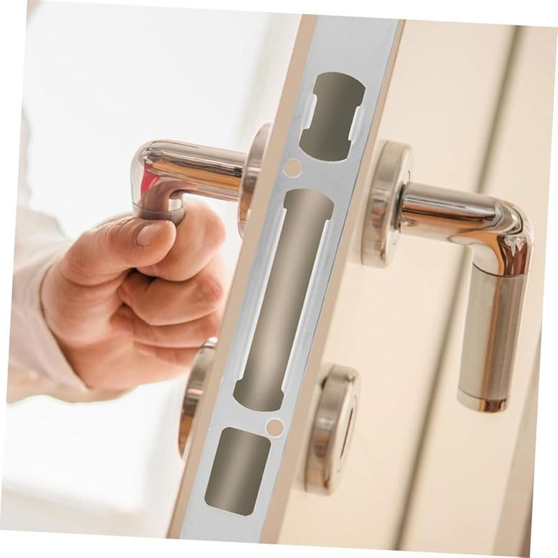 TEHAUX 4 حزمة من مجموعة لوحة ضربة قفل تعزيز أمان الباب - Image 5
