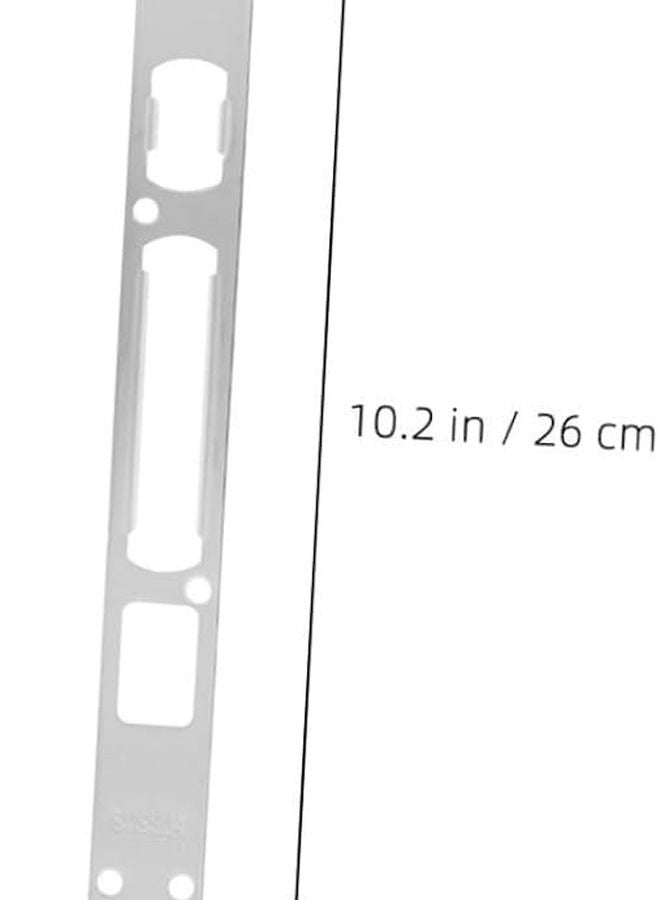 TEHAUX 4 حزمة من مجموعة لوحة ضربة قفل تعزيز أمان الباب - Image 3