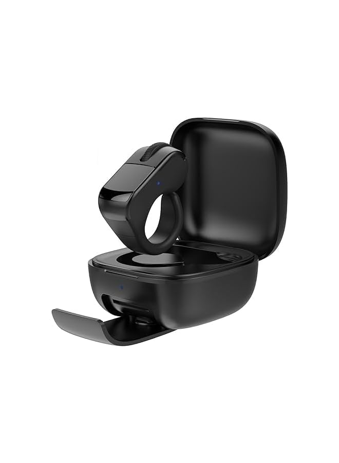 S-TOP TikTok Scrolling Ring with Touchpad, Finger Silent Air Mouse, Bluetooth/Wireless Scroller for iPhone/Android/PC, Remote Control for Camera/Video Recording - Image 1