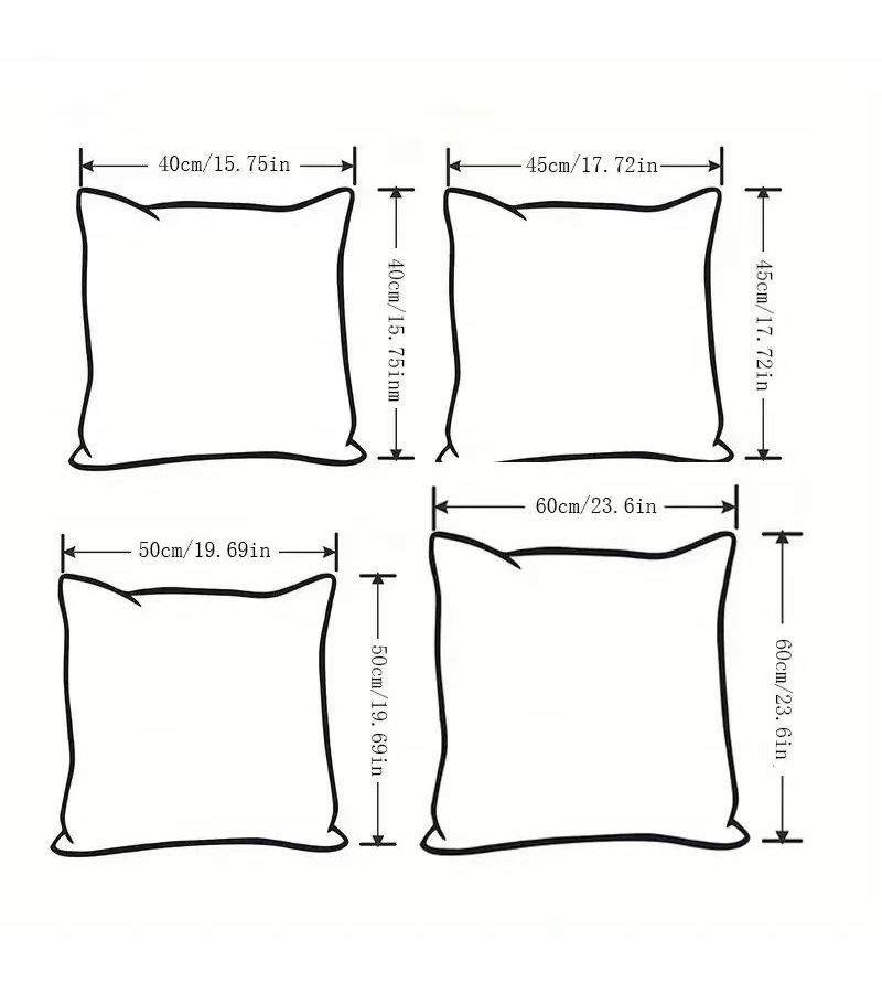 Polychrome Japanese Tatami Sofa Throw Pillow 15.75x15.75inch Bed Headrest Backrest Cushion - Image 3