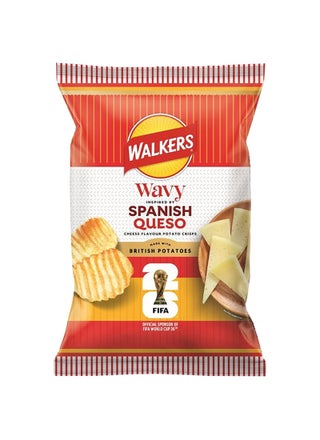 Wavy Spanish Queso Cheese Flavour Potato Chips