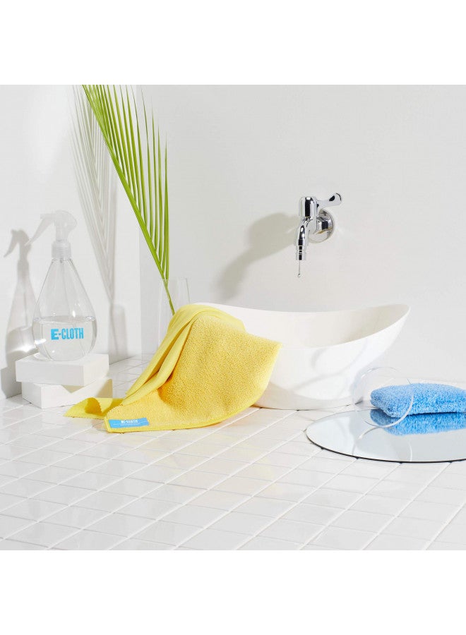E-Cloth Bathroom Cleaning Kit, Premium Microfiber Cleaning Cloth, Ideal Bathroom, Shower and Bathtub Cleaner, Washable and Reusable, 100 Wash Guarantee - Image 5