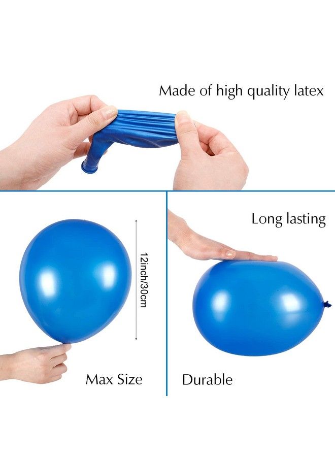 RUBFAC 120 Balloons Assorted Color 12 Inches Rainbow Latex Balloons 12 Bright Color Party Balloons For Birthday Baby Shower Wedding Party Supplies Arch Garland Decoration - Image 3