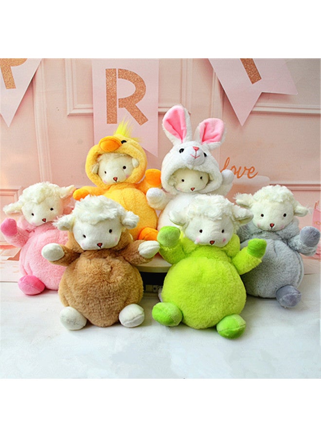 Cute Transformation Cat Plush Toy Cat Doll Yellow Duck Children's Rag Doll Lamb Doll Women's Wholesale-Specifications:35cm Collection And Purchase Will Give Priority To Delivery-Color:Yellow Transformed Into A Little Yellow Duck - Image 3