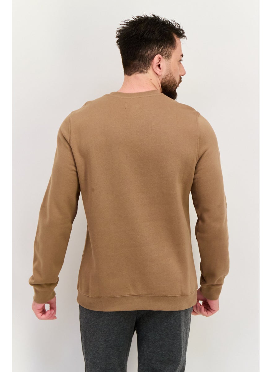 Hurley - Men Sportswear Fit Outdoor Sweatshirts, Light Brown - Image 1