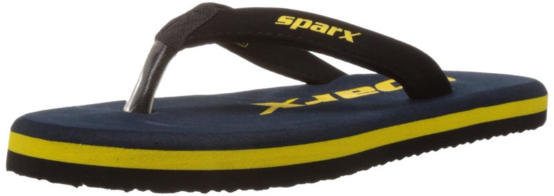 SPARX mens Sf0023g NAVY YELLOW Flip Flop - 7 UK (SF0023G) - Image 2