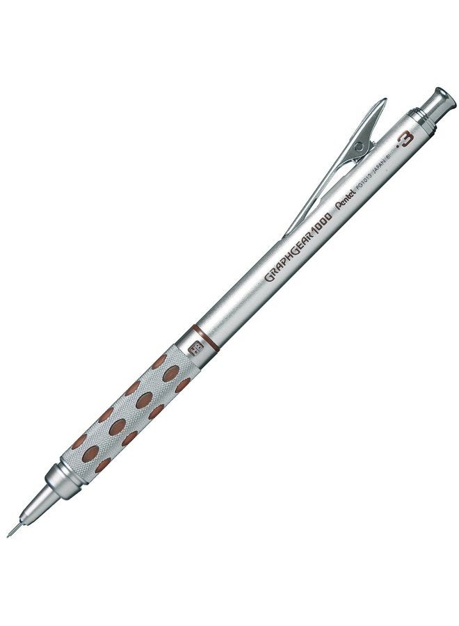 Pentel قلم رصاص ميكانيكي جرافجير 1000 0.3 مم بني (PG1013) - Image 1