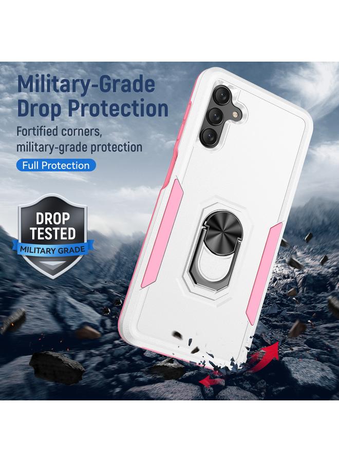 اس-توب جراب لهاتف Samsung Galaxy A13 5G من Pioneer Armor مصنوع من مادة البولي يوريثين الحراري المتينة + جراب هاتف مزود بحامل من مادة TPU - Image 2