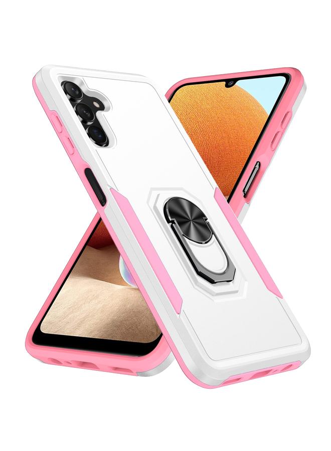 اس-توب جراب لهاتف Samsung Galaxy A13 5G من Pioneer Armor مصنوع من مادة البولي يوريثين الحراري المتينة + جراب هاتف مزود بحامل من مادة TPU - Image 1