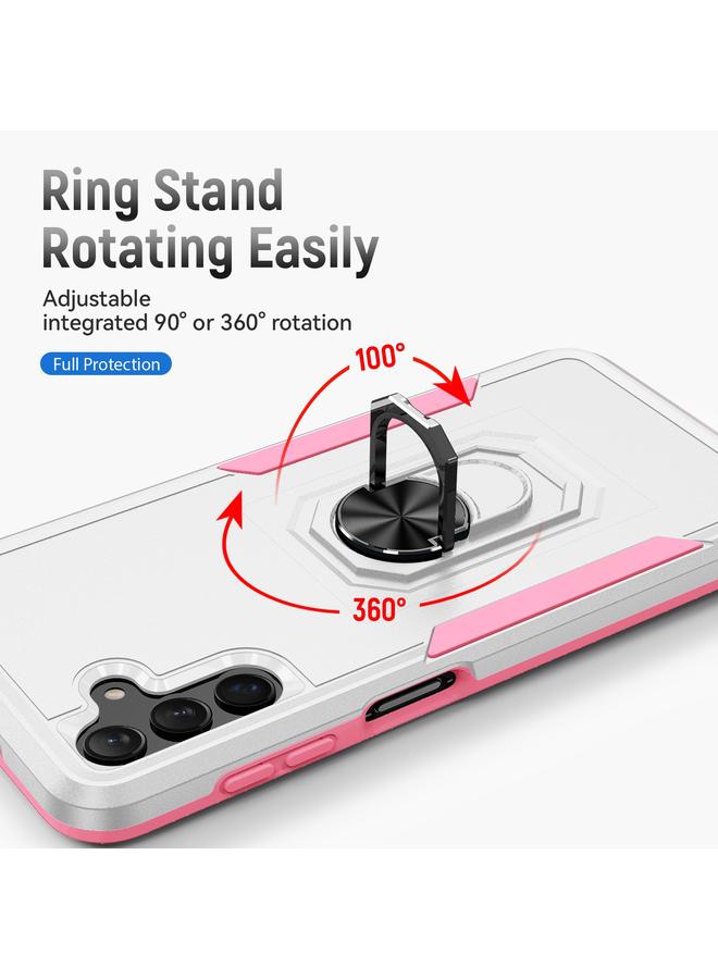 اس-توب جراب لهاتف Samsung Galaxy A13 5G من Pioneer Armor مصنوع من مادة البولي يوريثين الحراري المتينة + جراب هاتف مزود بحامل من مادة TPU - Image 4