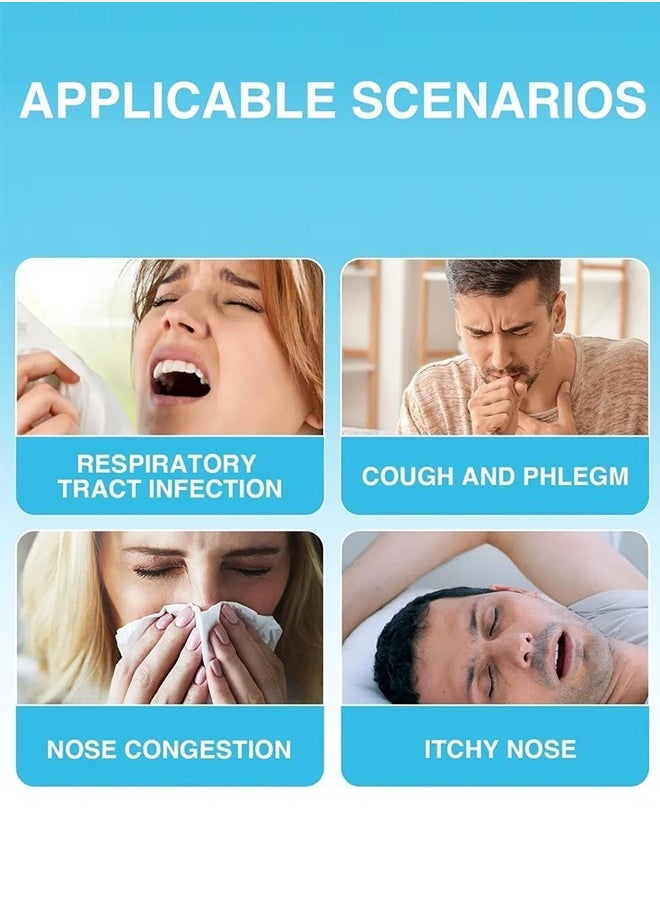 Eworld - Extra Strength Nasal Strips Kit with Magnetic Dilator for Enhanced Sleep, Reduces Snoring and Boosts Oxygen Intake, Skin-Safe Snoring Solution with Applicator, 4 Reusable Bands and 30 Tabs - Image 1