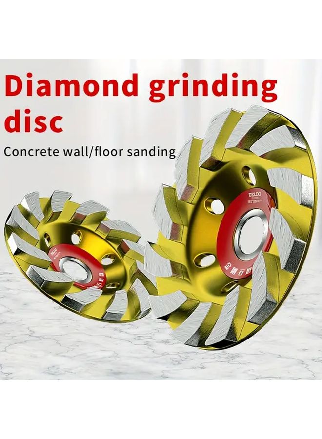Thickened Grinding Disc 1pc For Concrete Turbine Cup Wheel Masonry Marble Granite - Image 5