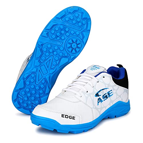 ASE Limited Edge Edition Elite Performance PVC Spike Cricket Shoes for Men (Blue)_11 - Image 2