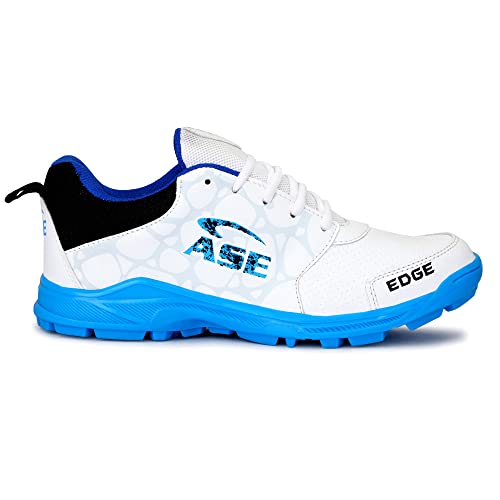 ASE Limited Edge Edition Elite Performance PVC Spike Cricket Shoes for Men (Blue)_11 - Image 5
