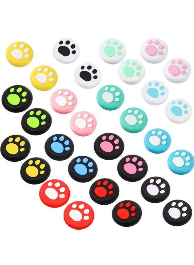 Loquat Nintendo Switch Handle Rocker Cap Lite Cat Claw Rocker Cover Joycon on NS Handle Silicone Case-Product Color:SW White Green - Image 5