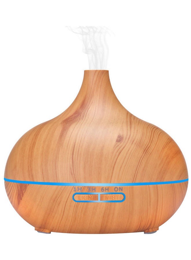 NIBEMINENT Household Wood Grain Aroma Diffuser Humidifier Light - Image 1