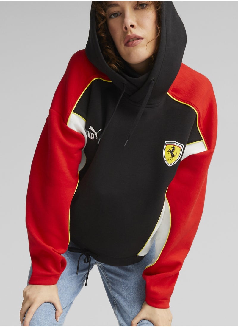 PUMA Scuderia Ferrari x June Ambrose Motorsport Womens Hoodie  - Image 1