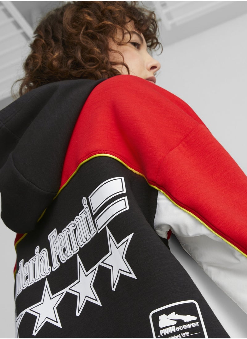 PUMA Scuderia Ferrari x June Ambrose Motorsport Womens Hoodie  - Image 3
