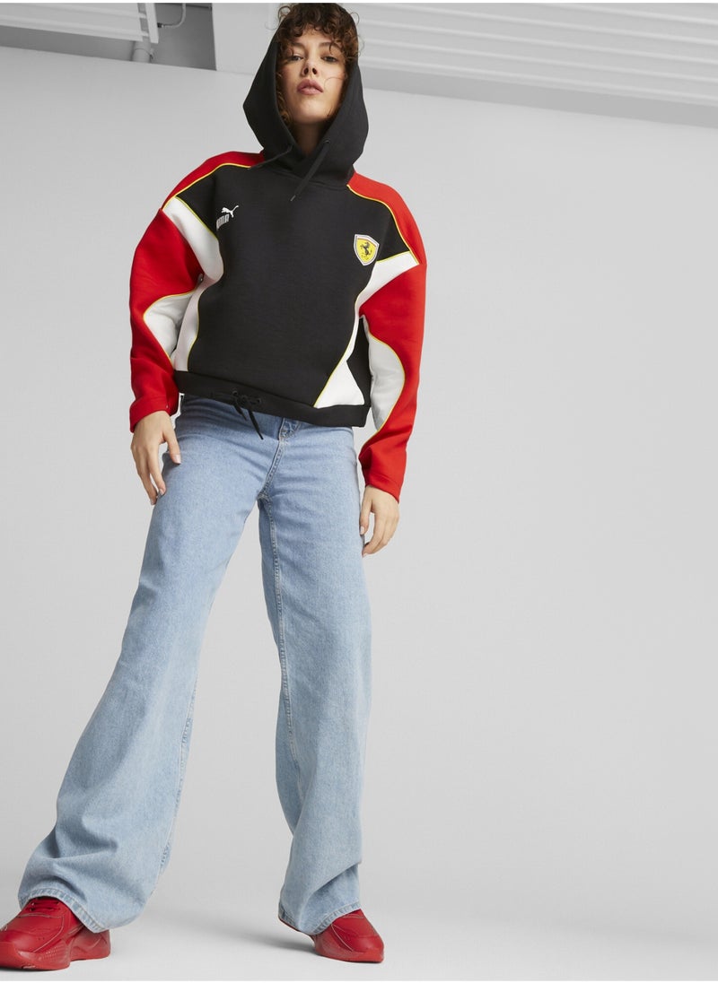 PUMA Scuderia Ferrari x June Ambrose Motorsport Womens Hoodie  - Image 5