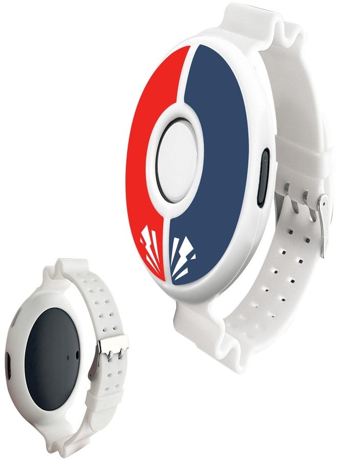 Chanvoo Soft Silicone Band Compatibile with Poke Go Plus + 2023, Protective Case Adjustable Wristband (White) - Image 1