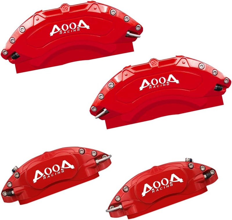 AOOA Red Brake Caliper Covers Set for Dodge Charger/Challenger SXT/SE (Set of 4) - Image 1