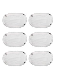 Generic Baby Salopette Extender – Shrink and Pilling Resistant, White (6 Pieces)  - Image 1