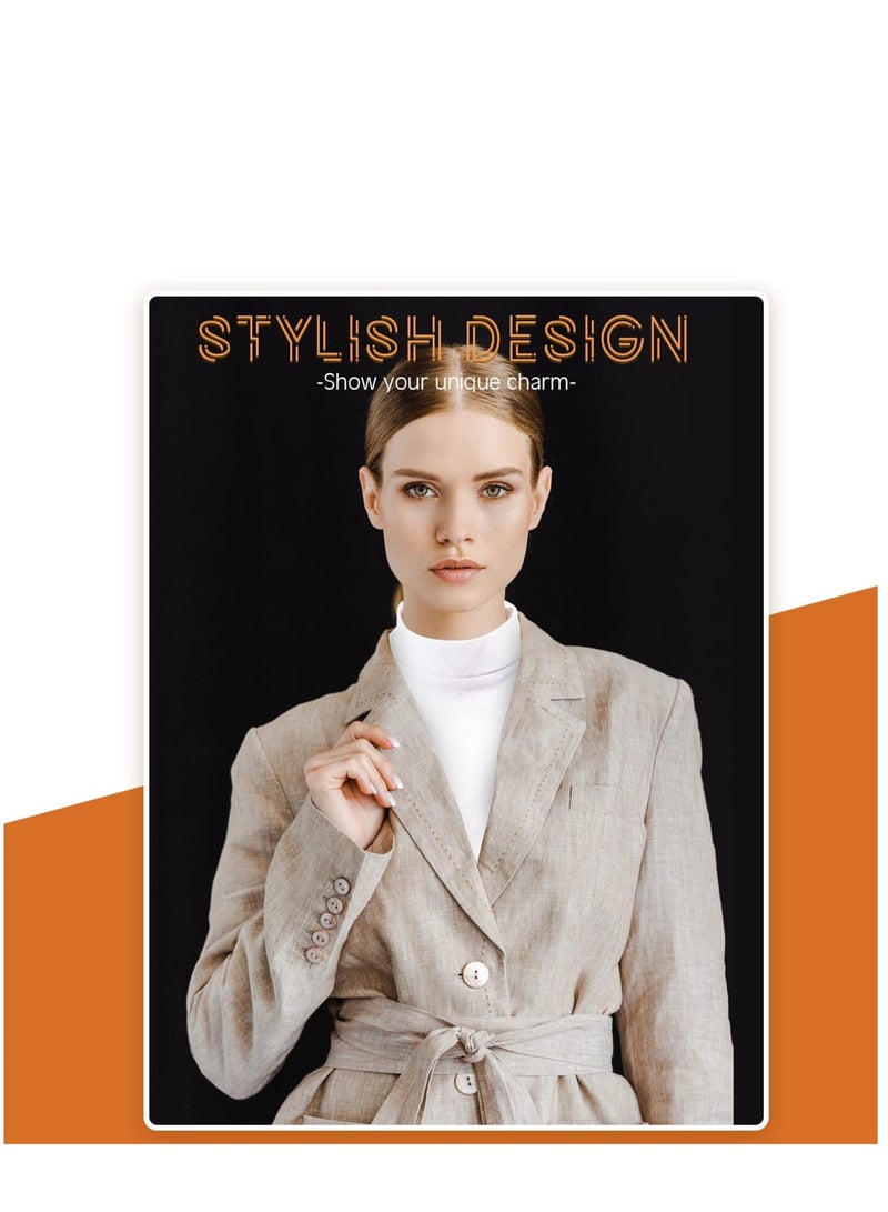 Zikra Fake Turtleneck Detachable Collars Set Half Top Mock Blouse Collar for Women Men - Image 4