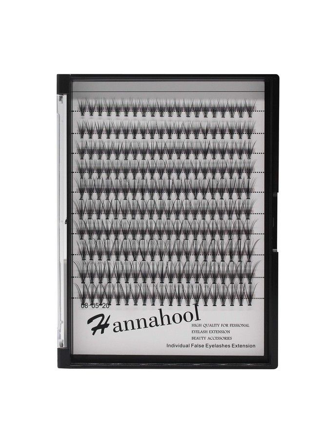 Hannahool 200Pcs 20Roots Individual False Lashes Mixed 8101214Mm/9111315Mm/10121416Mm/1618Mm/1820Mm 0.07 Thickness Natural Cluster Lashes Makeup Volume Eye Lashes Extensions (10121416Mm) - Image 5