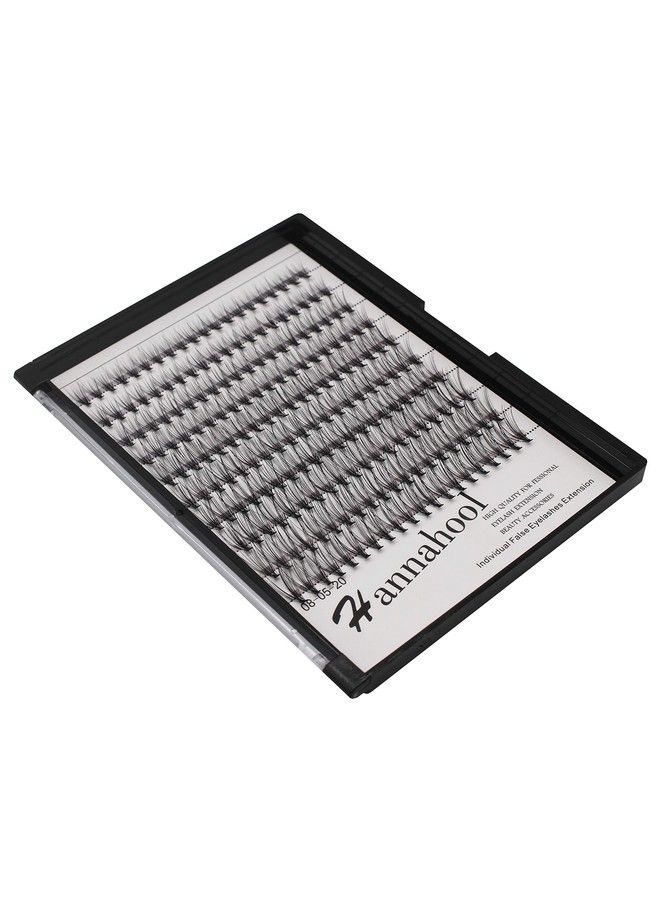 Hannahool 200Pcs 20Roots Individual False Lashes Mixed 8101214Mm/9111315Mm/10121416Mm/1618Mm/1820Mm 0.07 Thickness Natural Cluster Lashes Makeup Volume Eye Lashes Extensions (10121416Mm) - Image 3