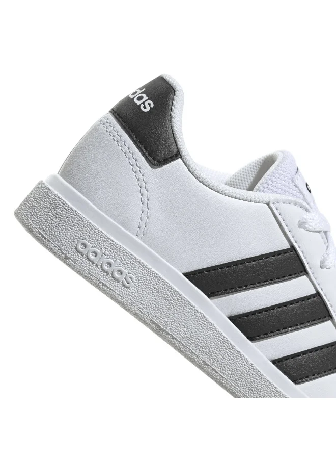 Adidas Adidas Grand Court 2.0 K U White Sportswear Shoes For Kids