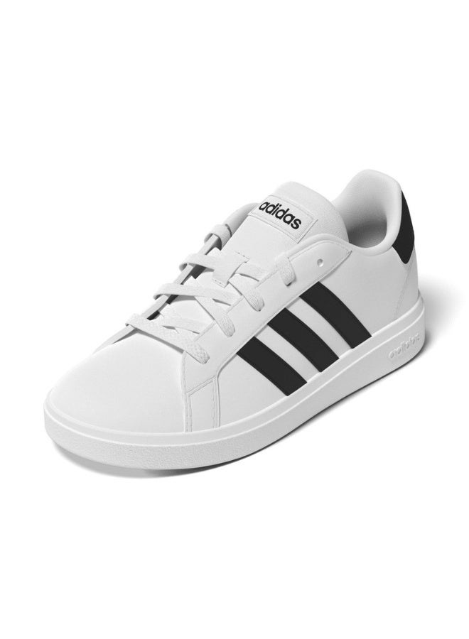 Adidas Grand Court 2.0 K White Sportswear Shoes For Kids 10K  - Image 2