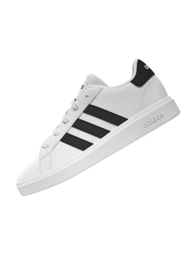 Adidas Adidas Grand Court 2.0 K U White Sportswear Shoes For Kids