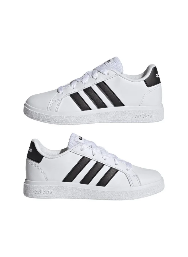 Adidas Grand Court 2.0 K White Sportswear Shoes For Kids 10K