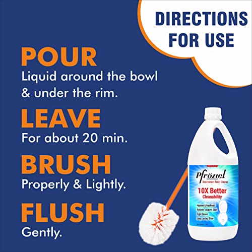 Pfroziel Toilet Cleaner 1 liter I Antibacterial – Remove 999% Germs I Remove Tough & Heavy Yellow Stains I Refreshing Fragrance (1L, Pack Of 1) - Image 5