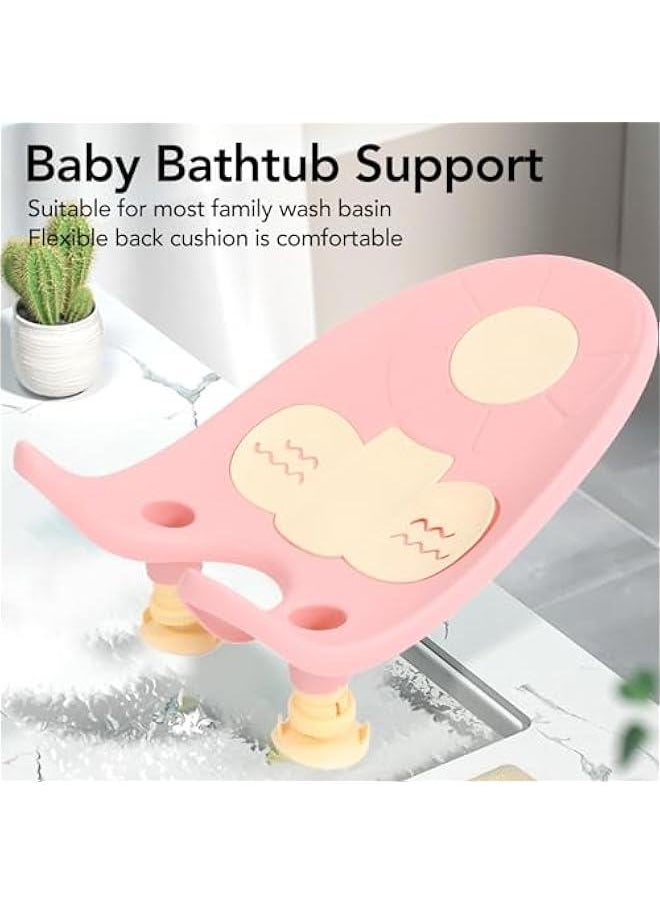 Generic Baby Bath Support, Infant Non Slip Bath Support Tub, Bath Net Baby Bath Tub Lying Support Bracket Bath Sling Mesh for Newborn Boys Girls to Toddler ()  - Image 2