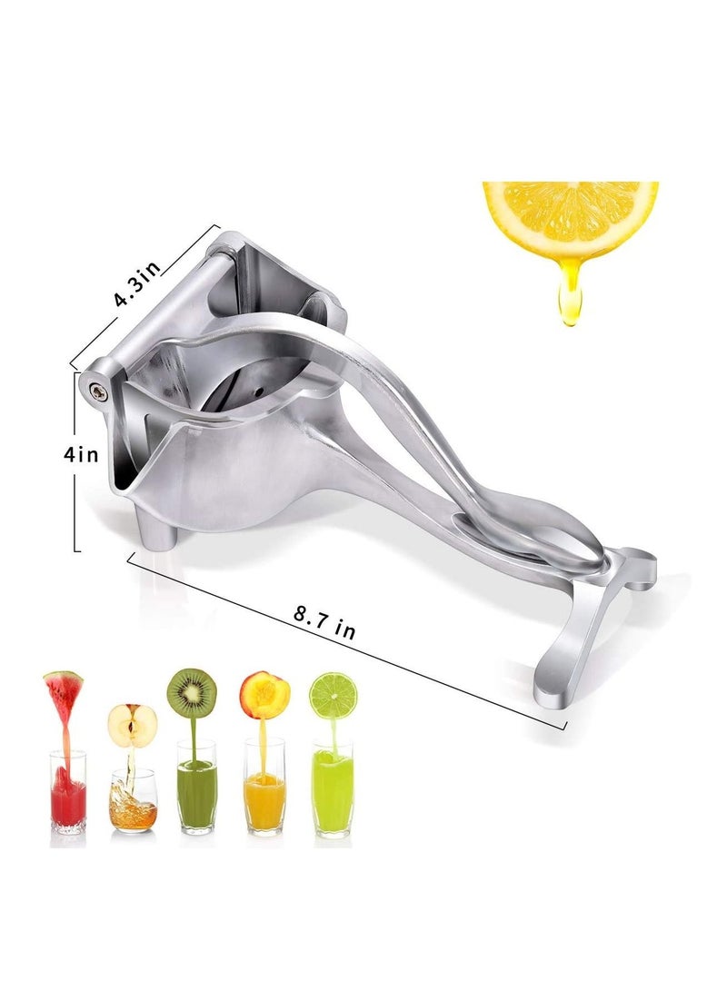 Manual Fruit Juicer Press Lemon Squeezer Premium Quality Stainless Steel Alloy Hand Juicer Tool - Image 3