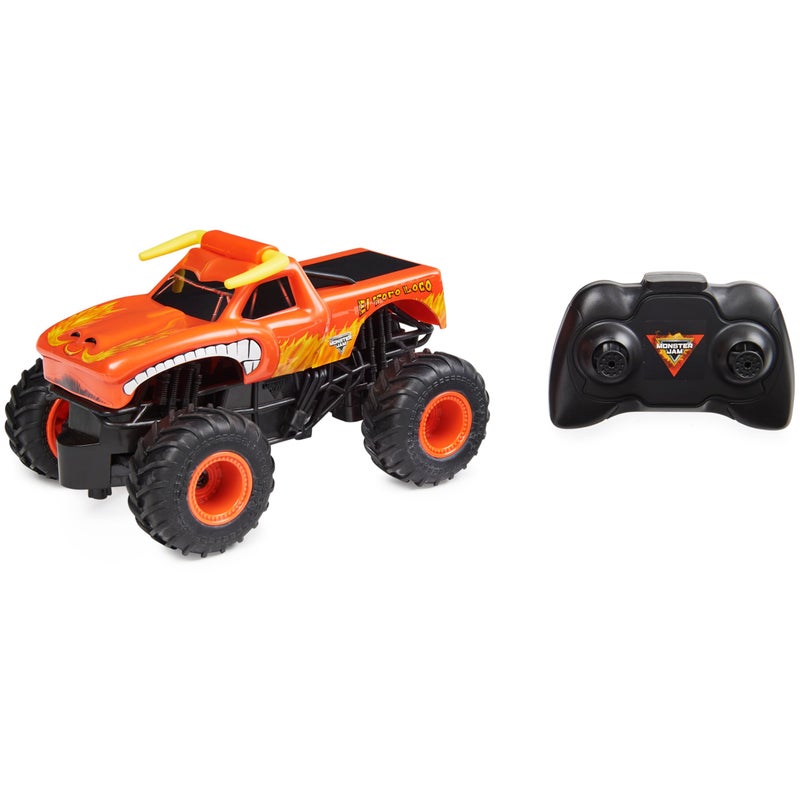Monster Jam, Official El Toro Loco Remote Control Monster Truck for Boys and Girls, 1:24 Scale, 2.4 GHz, Kids Toys for Ages 4-6+ - Image 5