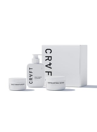 Crvft Men’S Facial Care Kit Aloe Vera Face Wash 3Oz Hyaluronic Moisturizer 1Oz Charcoal Exfoliating Scrub 1.7Oz 3 Piece Complete Daily Skin Care System Look + Feel Your Best [Scented] - pzsku/ZBE1B928F361F183C2EE3Z/45/_/1719251161/90491a7f-1648-4197-ae5a-550771def2c7