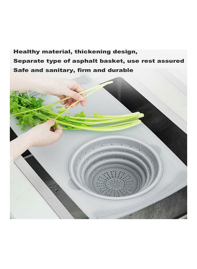 Loquat Retractable Cutting Board White  - Image 5