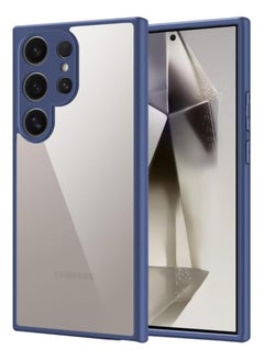 Bumper Protective Case for Samsung Galaxy S23 Ultra Silicone TPU Bumper Ultra Durable Ultra-Safe Camera Optimum Solution (Blue)