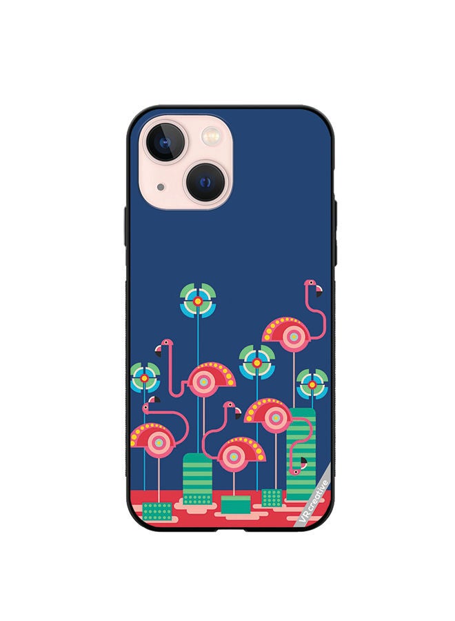 VR CREATIVE Protective Case Cover For Apple iPhone 14 Plus Duck Illustrate Design Multicolour - Image 1
