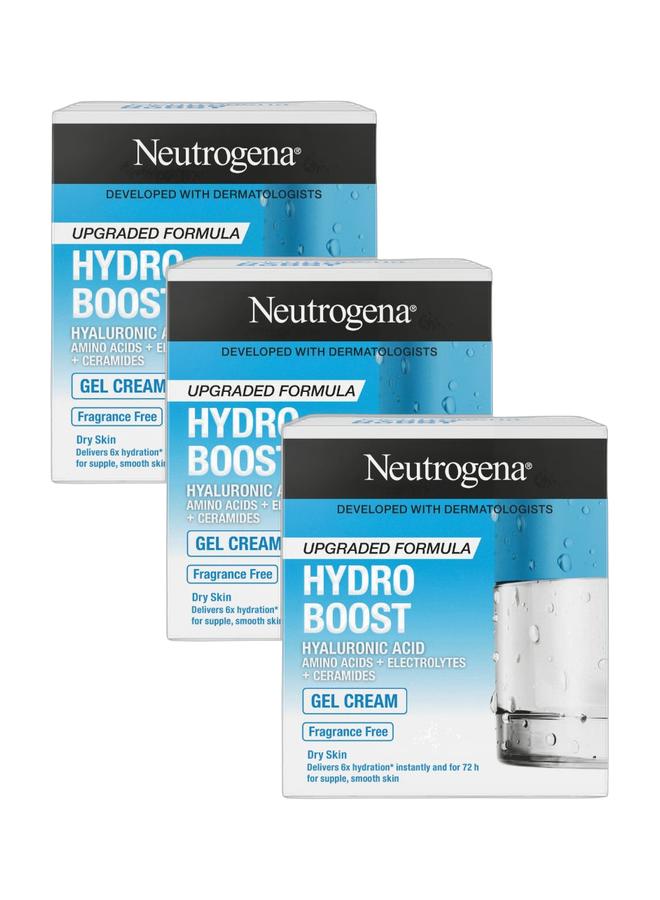 Neutrogena جل كريم الوجه هيدرو بوست 50 مل حزمة 3 قطع - Image 1