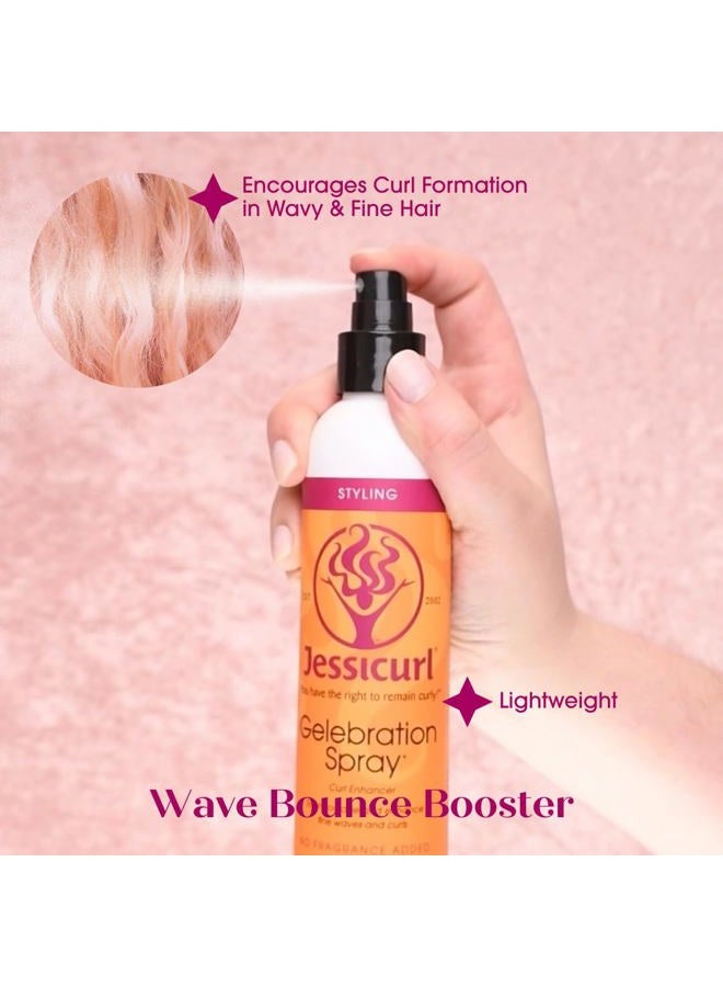 Jessicurl بخاخ جيلبريشن، لافندر الحمضيات، 2 أونصة سائلة. معزز تجعيد للشعر الناعم مع مستخلص بذور الكتان، مصمم تجعيد للشعر المتموج، منتجات الشعر المجعد - Image 3