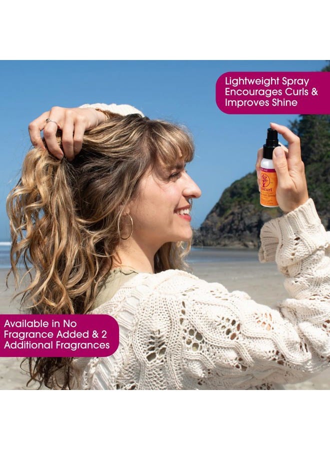 Jessicurl بخاخ جيلبريشن، لافندر الحمضيات، 2 أونصة سائلة. معزز تجعيد للشعر الناعم مع مستخلص بذور الكتان، مصمم تجعيد للشعر المتموج، منتجات الشعر المجعد - Image 4