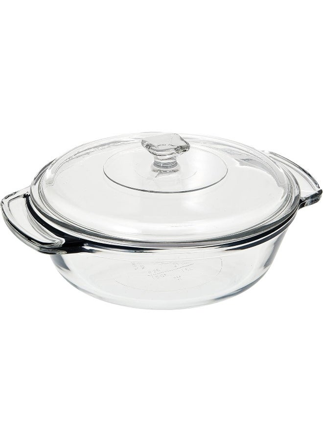 Anchor Hocking - A/H 1.5Qtr/ Ltr. Casserole Dish W/ Glass Lid - Image 1