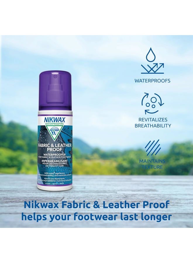 Nikwax Fabric and Leather Proof Waterproofing (Spray-On) 14.61 x 4.45 x 4.45 cm; 113.4 g - Image 3