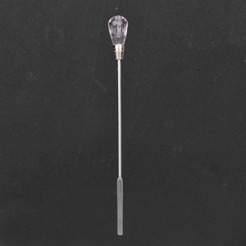 Tattoo Ink Mixer: Stainless Steel Anti-Rust Rod With Plastic Head - Lightweight Compact Pigment Stirring Rods For Professional Eyebrow Tattoo Artists & On-The-Go Pigment Mixing - Image 2