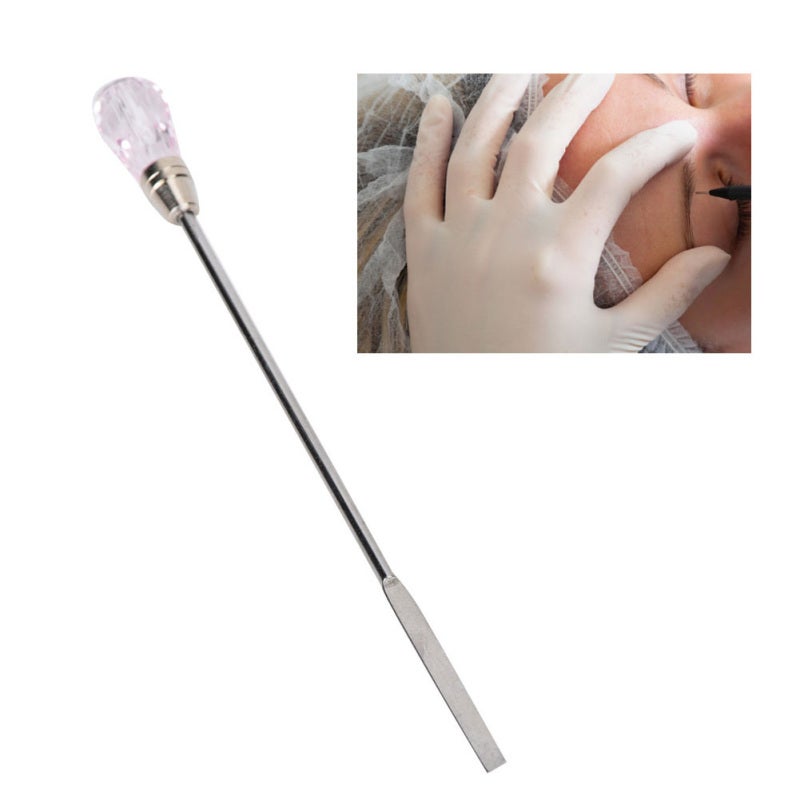 Tattoo Ink Mixer: Stainless Steel Anti-Rust Rod With Plastic Head - Lightweight Compact Pigment Stirring Rods For Professional Eyebrow Tattoo Artists & On-The-Go Pigment Mixing - Image 5