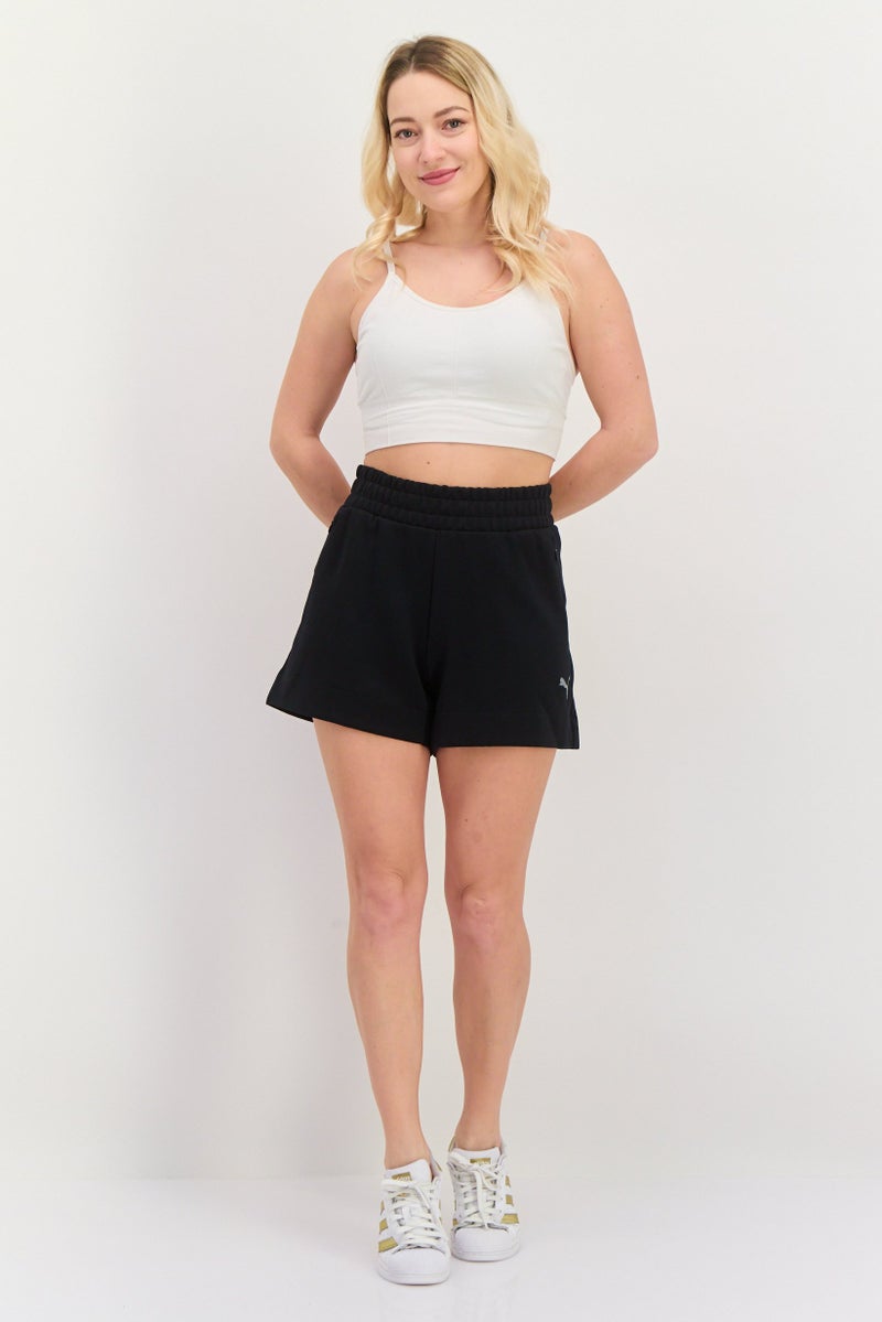 PUMA Women Sportswear Fit Training Shorts, Black - Image 4