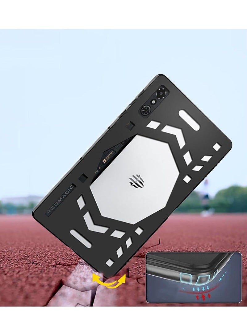 REDMAGIC Astra Gaming Tablet Cooling Case 9.06 Inch – Open Frame Heat Dissipation Protective Cover with Cooling Fan Cutout, Shockproof Gaming Design Case - Image 4